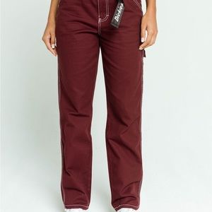DICKIES Belted women’s Port carpenter pants